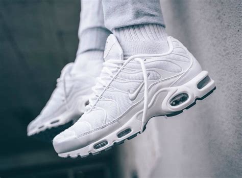 nike tn weiß 43|White TN Air Max Plus Shoes (13) .